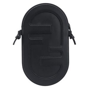 Fendi O'lock Camera Leather Black Leather Handbag